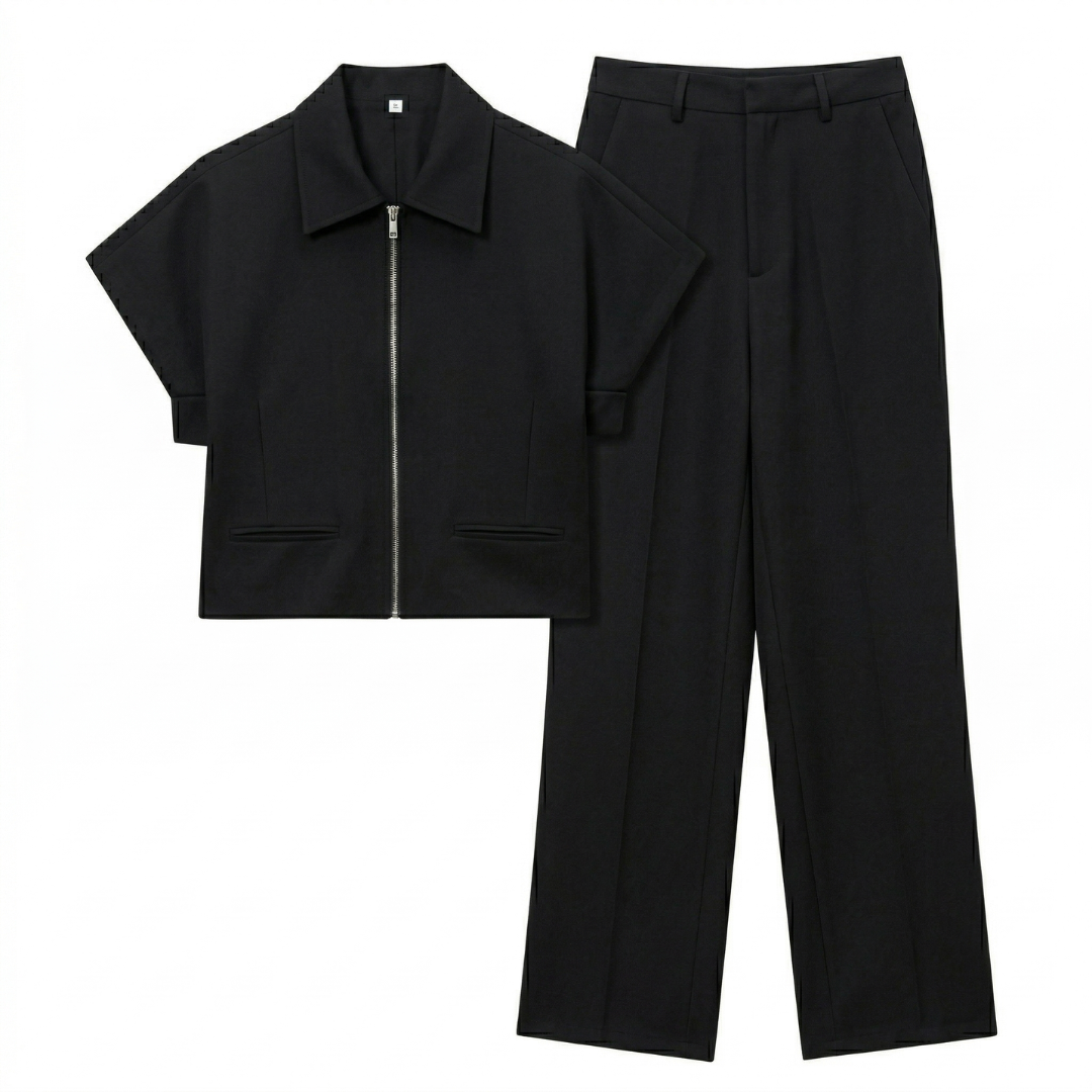 Celrien | Women’s Summer Two Piece Set Shirt and Pants Lightweight