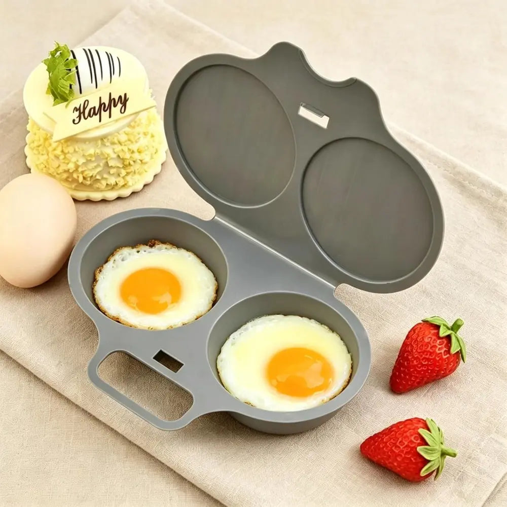 2-Pack Easy-To-Clean Microwave Omelette Maker, Multifunctional Egg Poacher