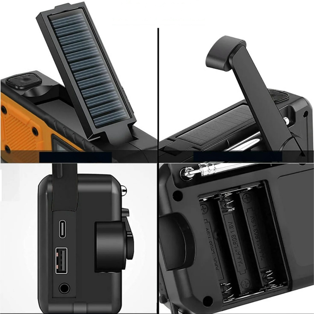 Celrien | Solavox Portable Emergency Crank Radio