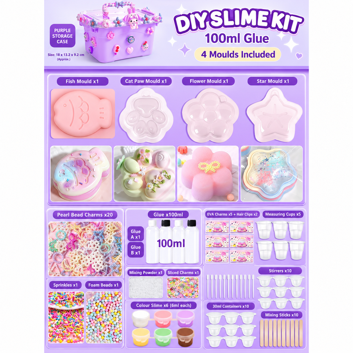 Celrien | DIY Stress Ball Making Kit for Kids – Create Your Own Squishy Sensory Balls