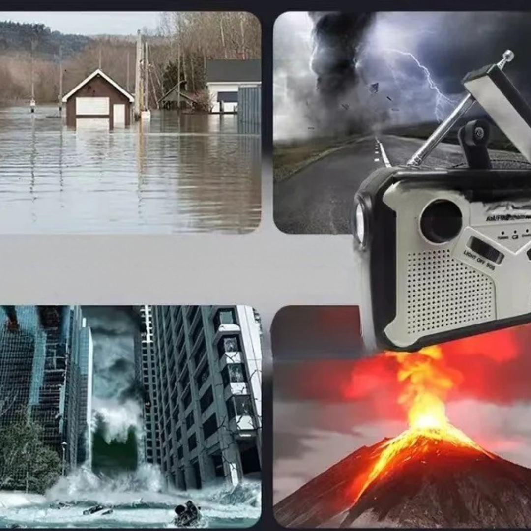Celrien | Solivox Hand Crank Emergency Radio