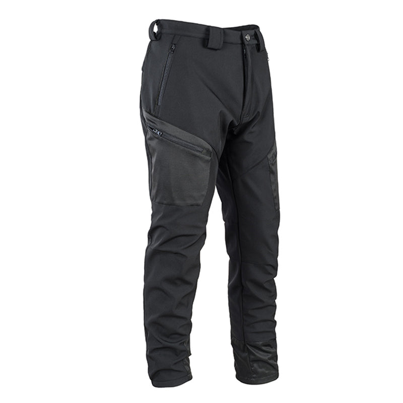 Men's Softshell Waterproof Outdoor Cargo Trousers for Winter