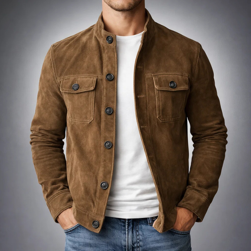 Suede Shirt Jacket - Halifax