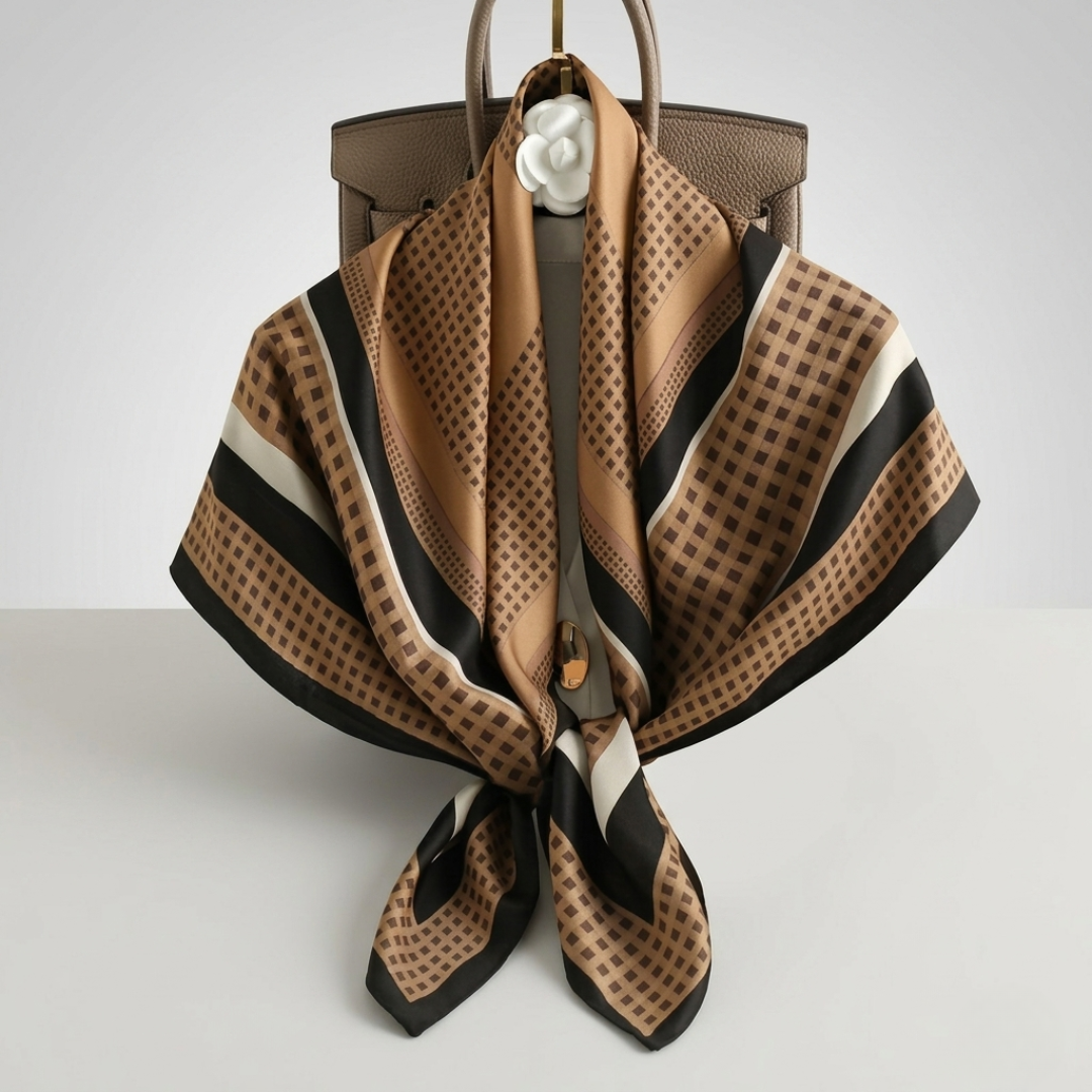 Celrien | Square Silk Style Scarf