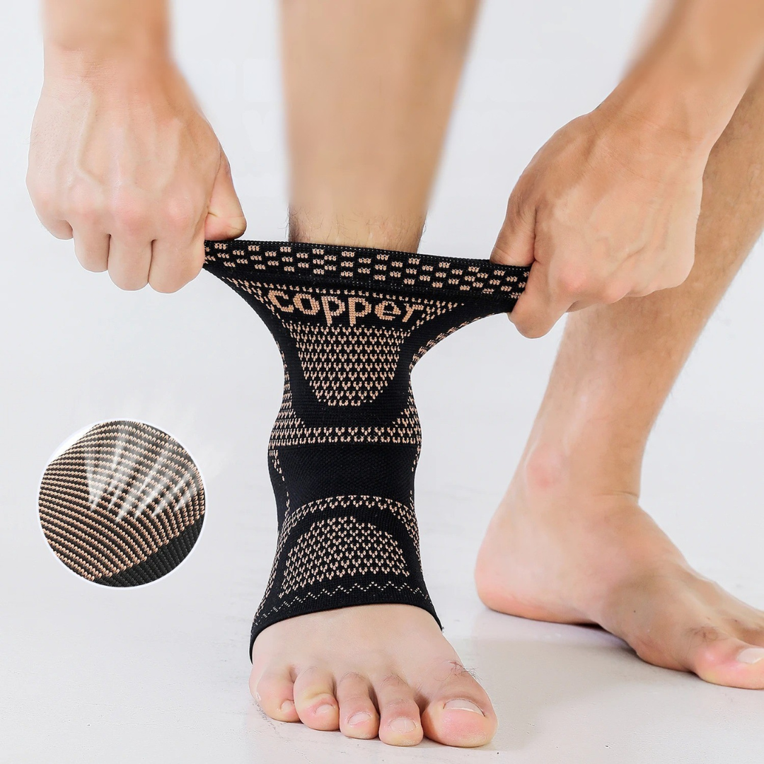 Celrien | Ankurox Copper-Infused Compression Ankle Brace