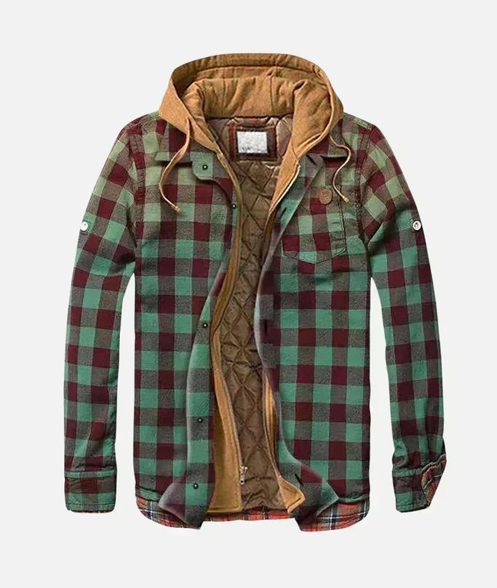 Checked Patchwork Jacket
