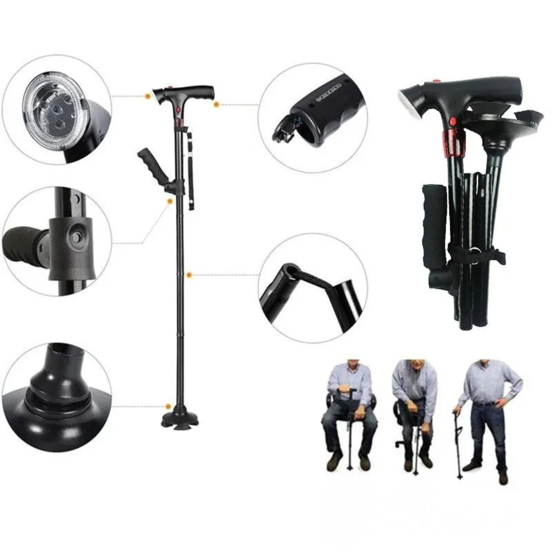 Celrien | SureFold Collapsible Telescopic Walking Cane
