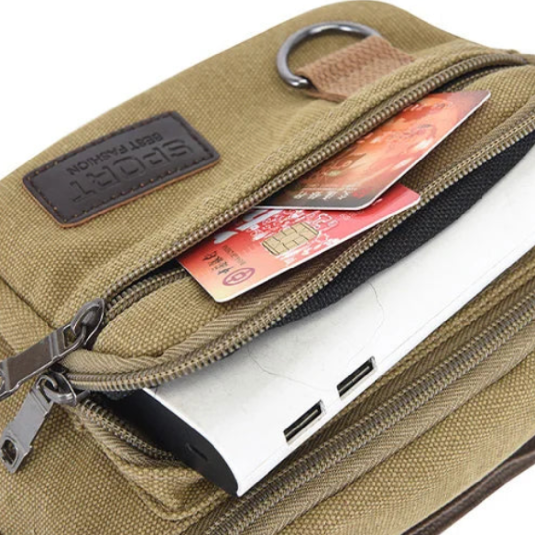 Celrien | Canvasoro Thick Canvas Waist Bag