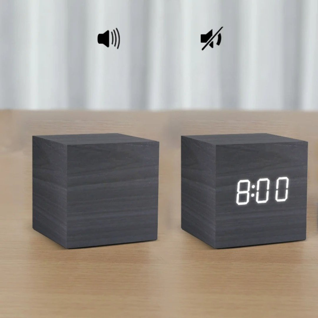 Celrien | Woodverge Digital Wooden Tabletop Clock