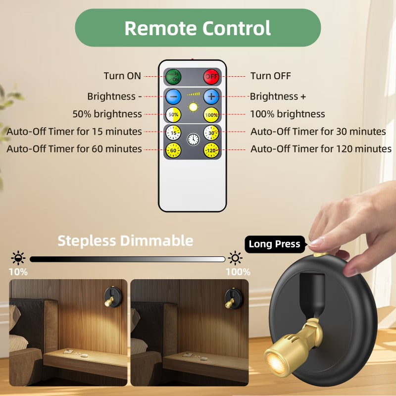 Wireless Rechargeable Art Spotlight