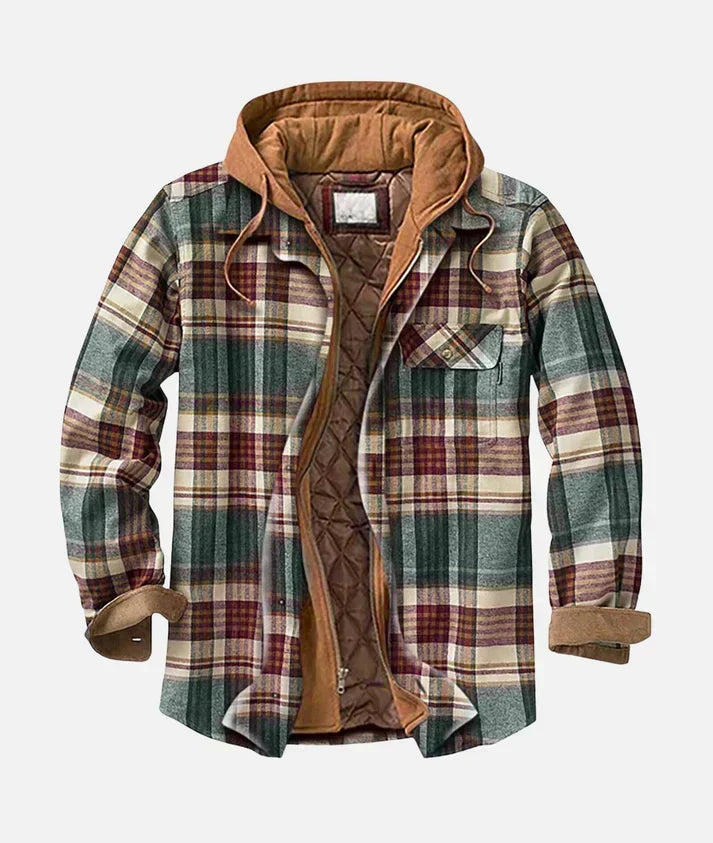 Checked Patchwork Jacket