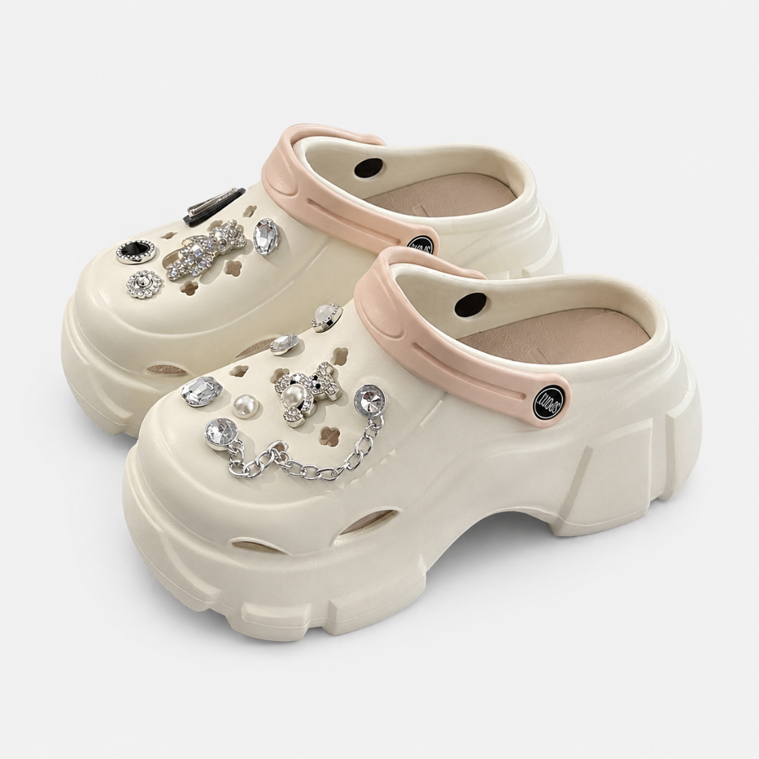 Celrien | Florastep Chunky Platform Summer Clogs