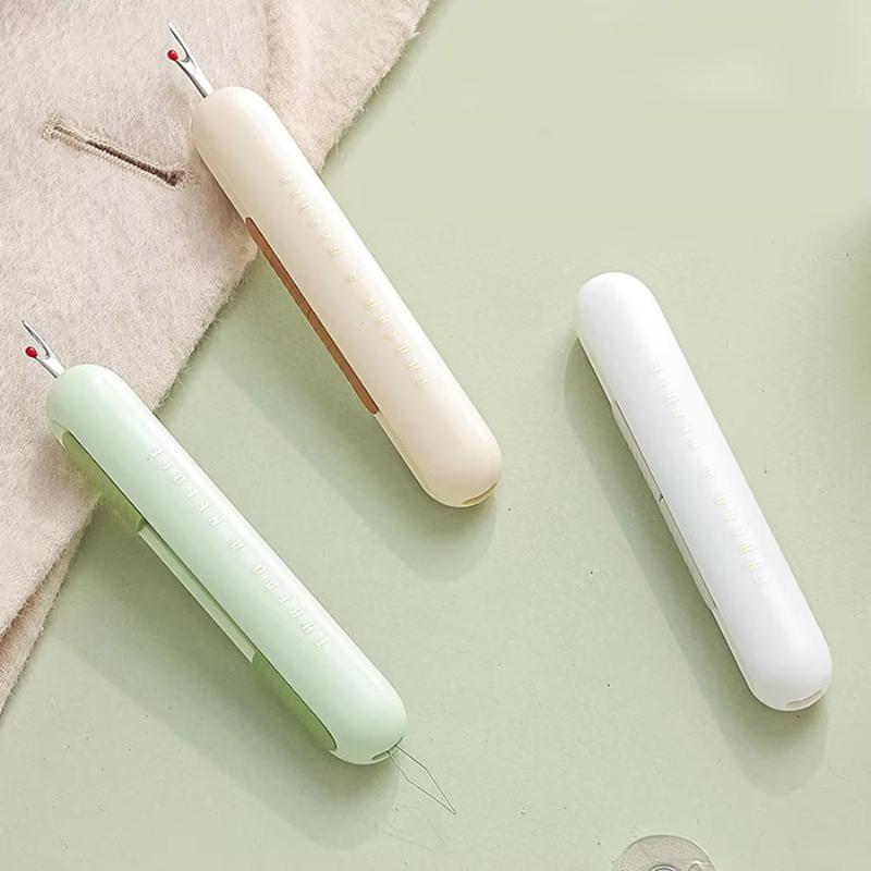 Simple 2-In-1 Needle Threader and Seam Ripper