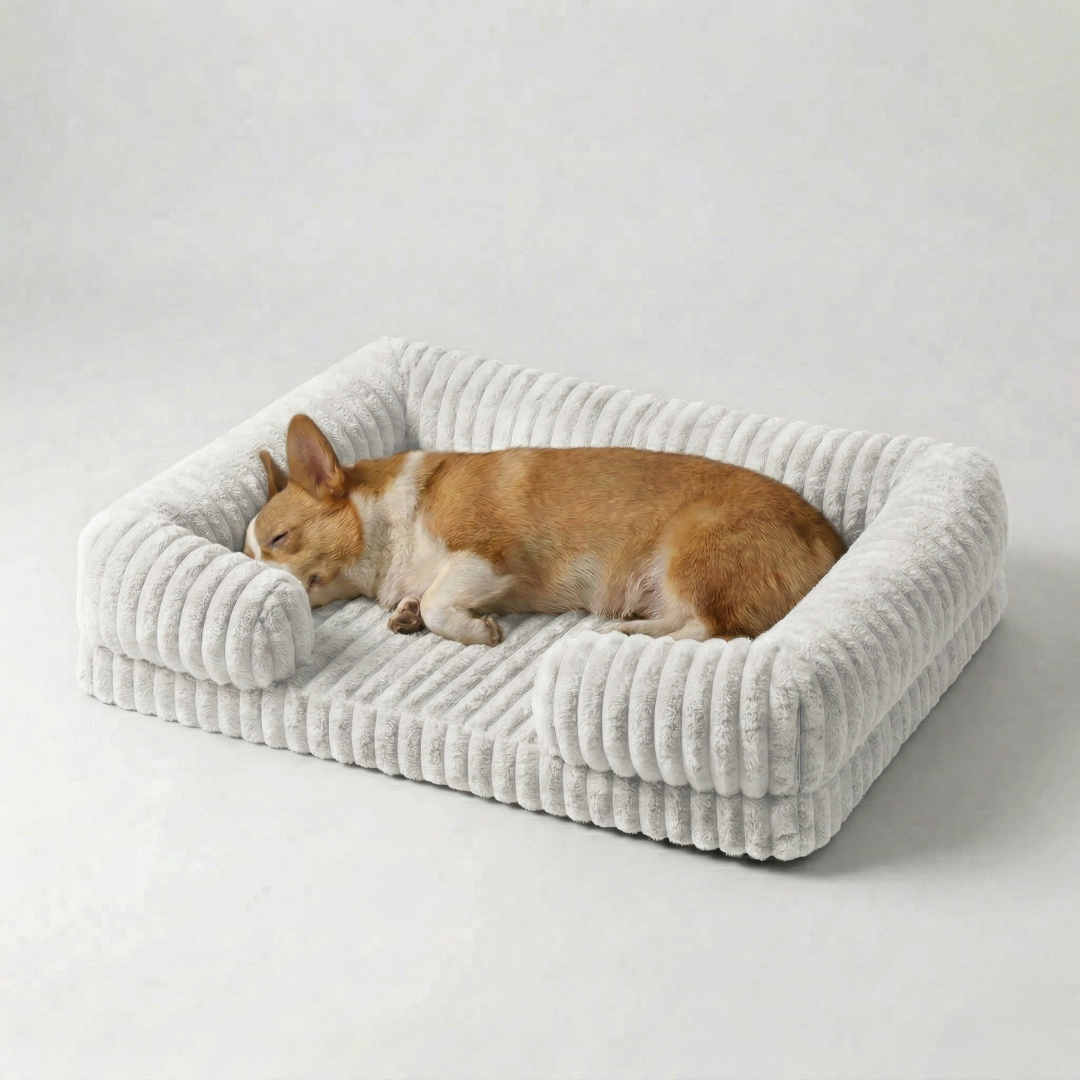 Celrien | Slumbrex Dog Bed Sofa Style with PP-Cotton Filling