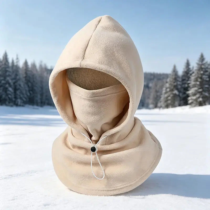 Fleece Balaclava Hood – Full Face & Neck Winter Protection for Outdoor Adventures