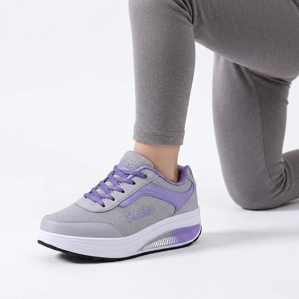 Celrien | Stridella Women's Platform Walking Sneakers