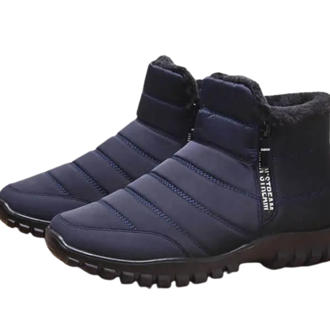 Celrien | FrostTrek Zip Waterproof Men's Winter Boots