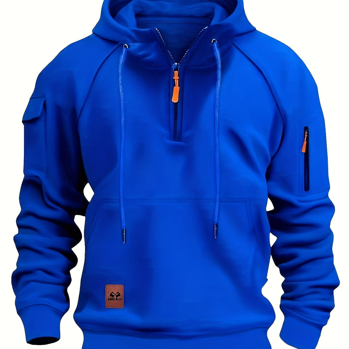 Rugged Quarter-Zip Hoodie
