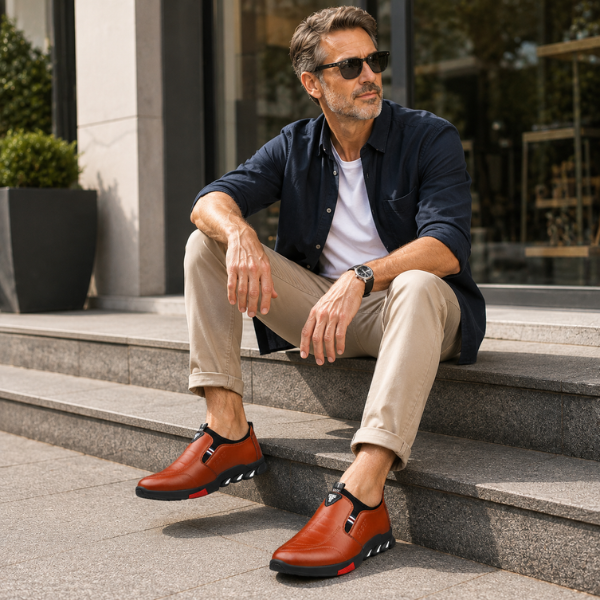Men's Elegant Shoes with Anti-Slip Sole