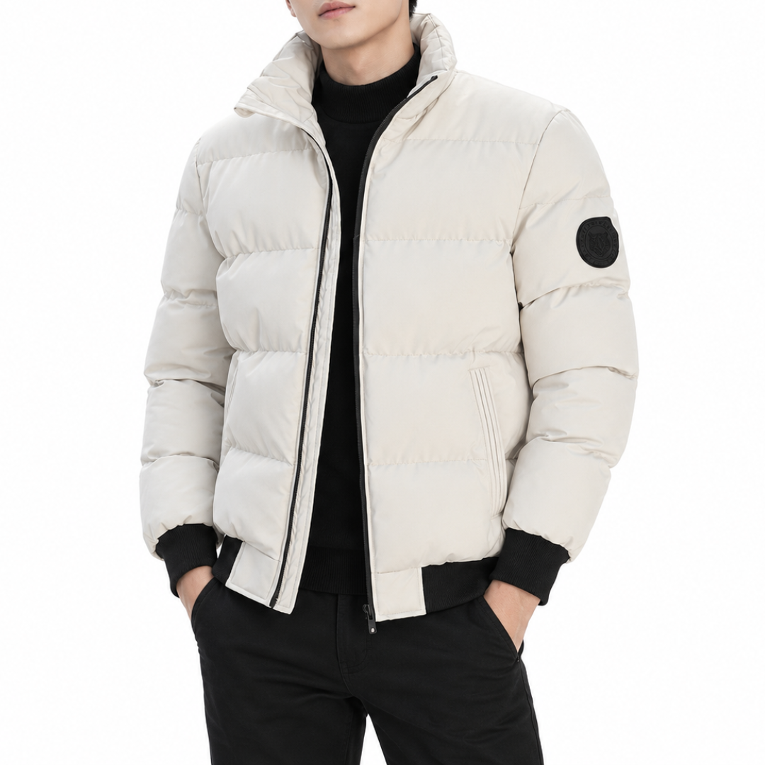 Celrien | Voltrik Quilted High-Collar Puffer Jacket For Men