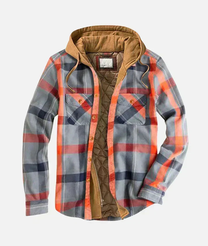 Checked Patchwork Jacket