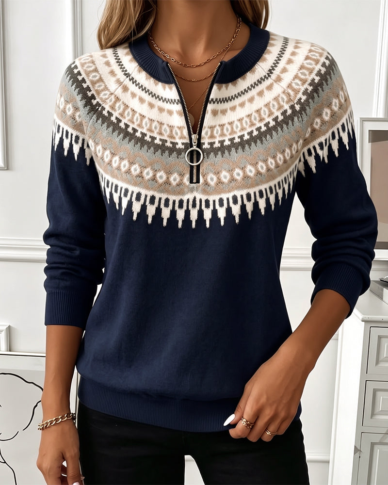 Annemieke Sweatshirt with Zip