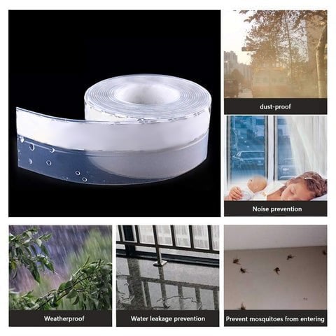 Door Seal 5M – Sound Insulating, Insect and Dust Proof – Perfect for Doors, Windows and Cabinets
