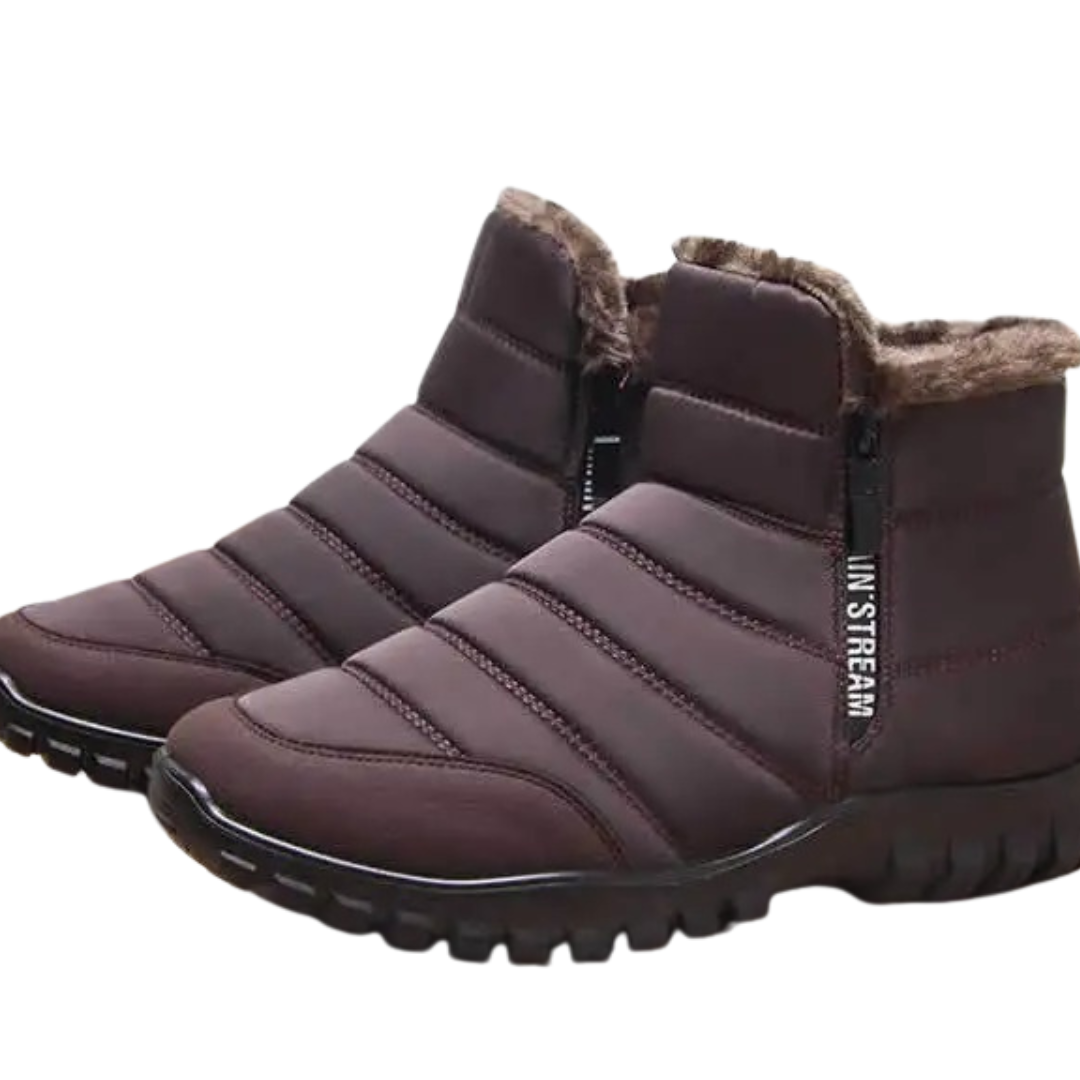 Celrien | FrostTrek Zip Waterproof Men's Winter Boots