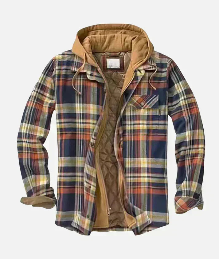 Checked Patchwork Jacket