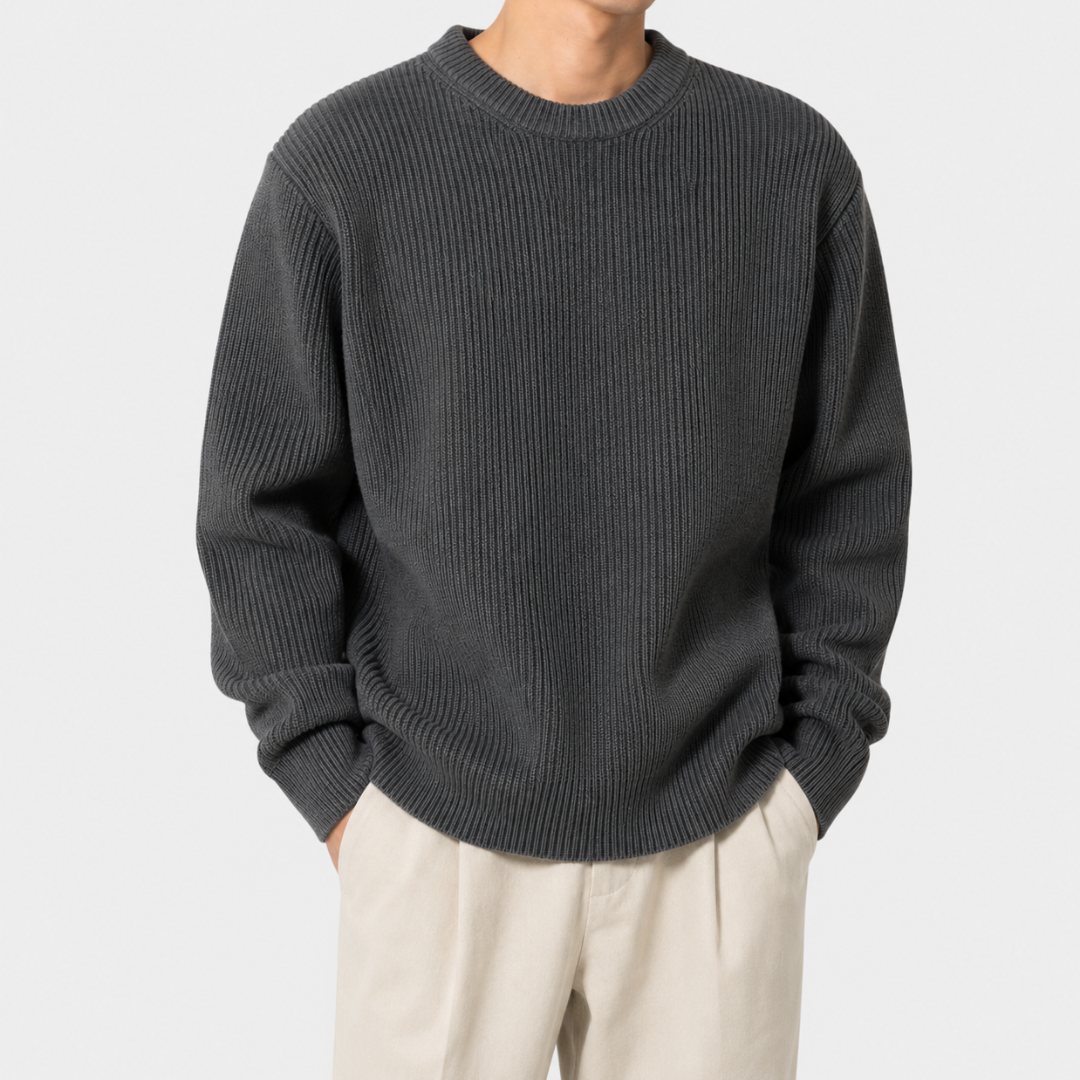 Celrien | Men’s Soft Knit Pullover Lightweight Everyday Sweater