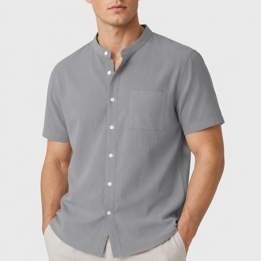 Celrien | Men's Linen Short Sleeve