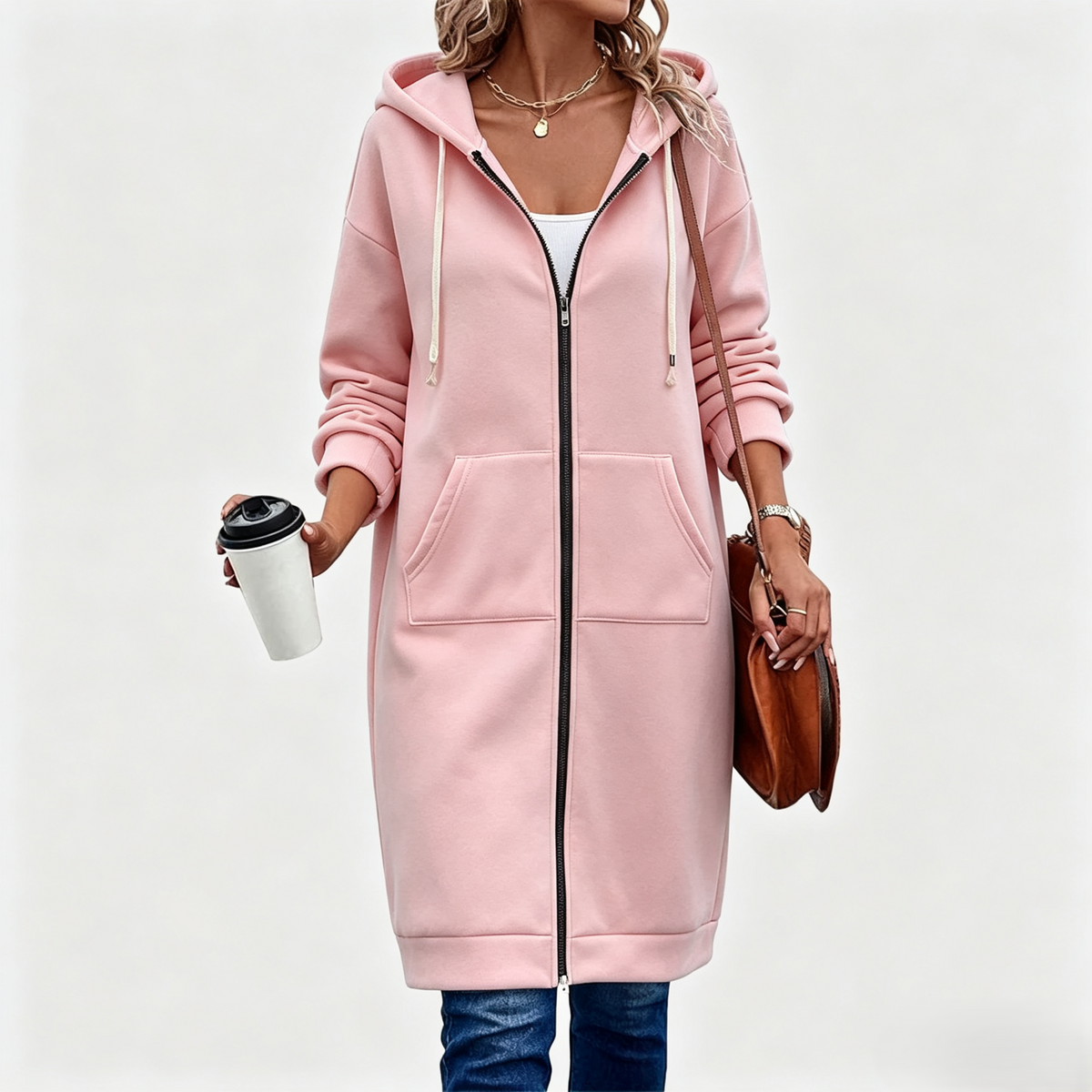 Women's Zip-Up Fleece Hoodies