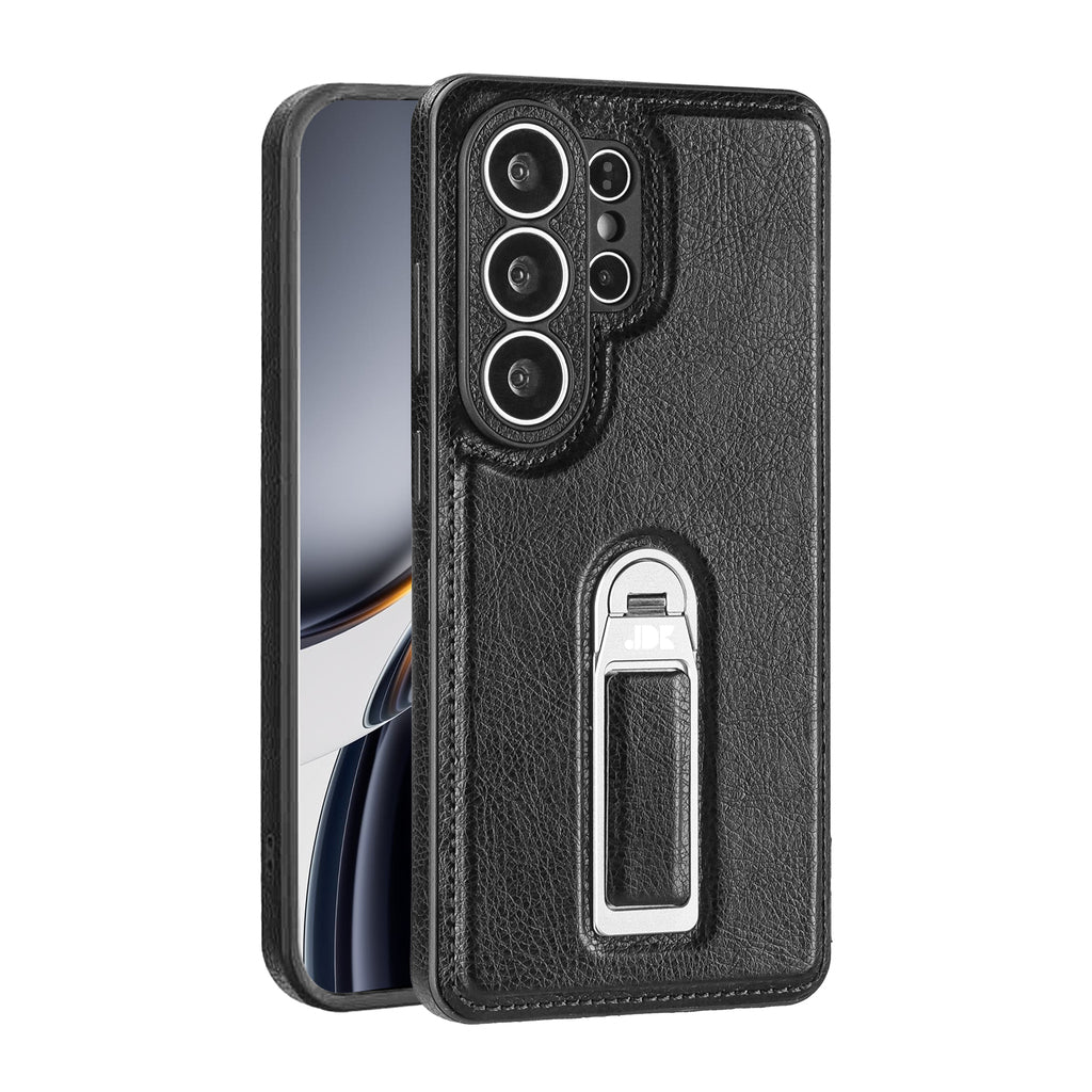 Premium Leather Stand Galaxy Phone Case