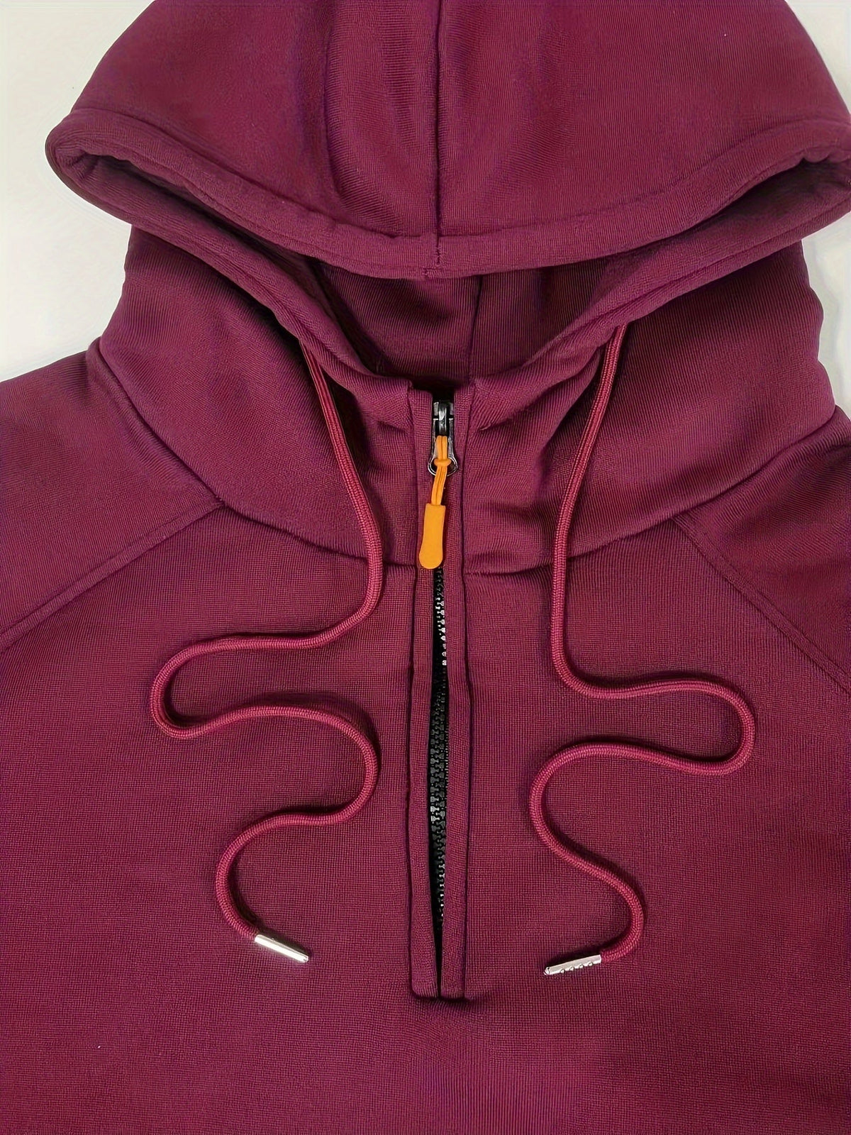 Rugged Quarter-Zip Hoodie