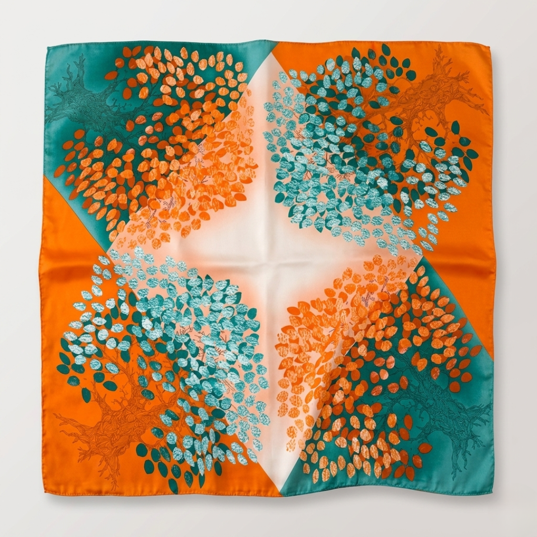 Celrien | Square Silk Style Scarf