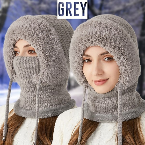 Celrien | 4-in-1 Full-Covering Winter Beanie Hat