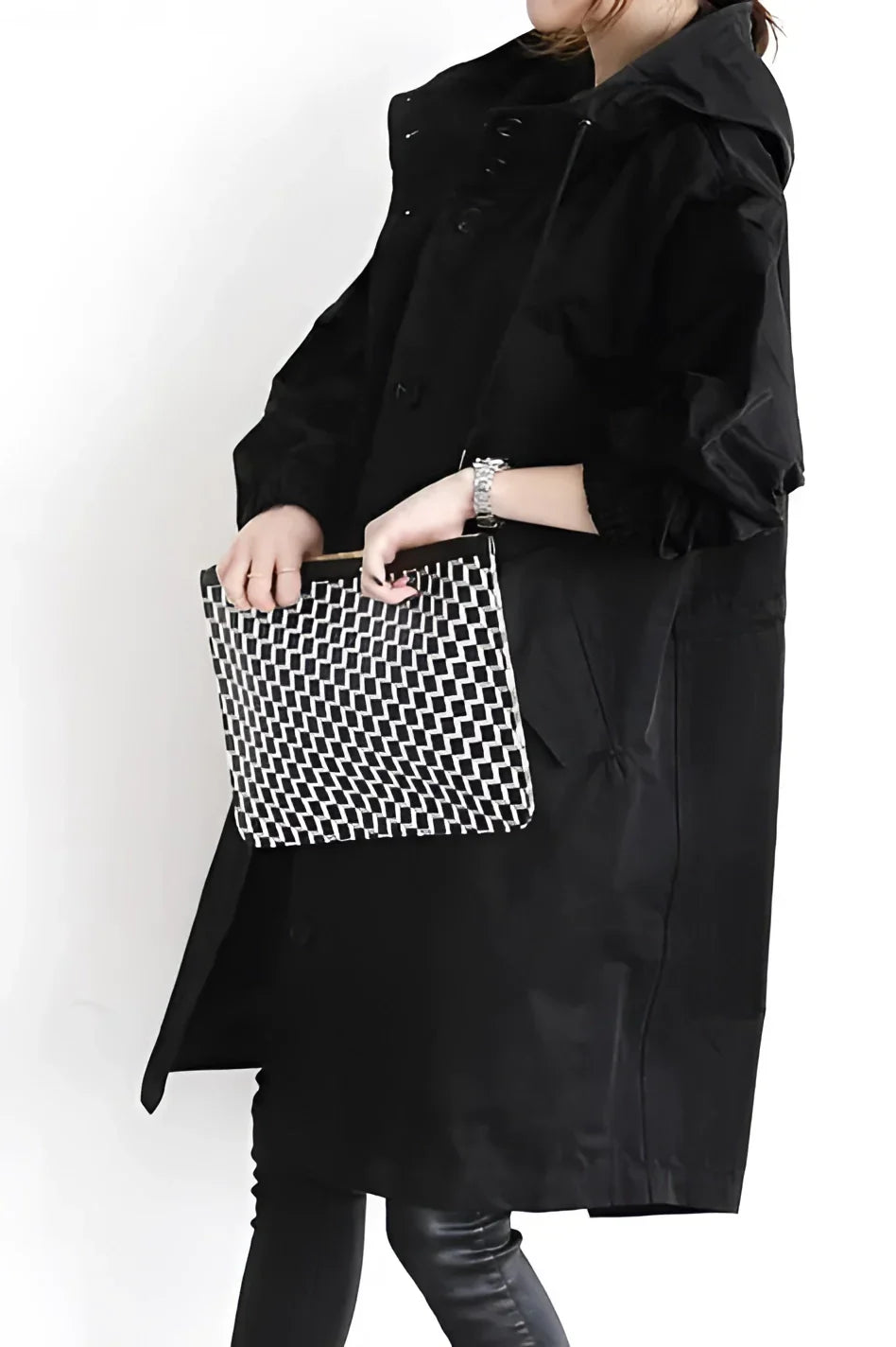 Women's Waterproof Oversized Trench Coat
