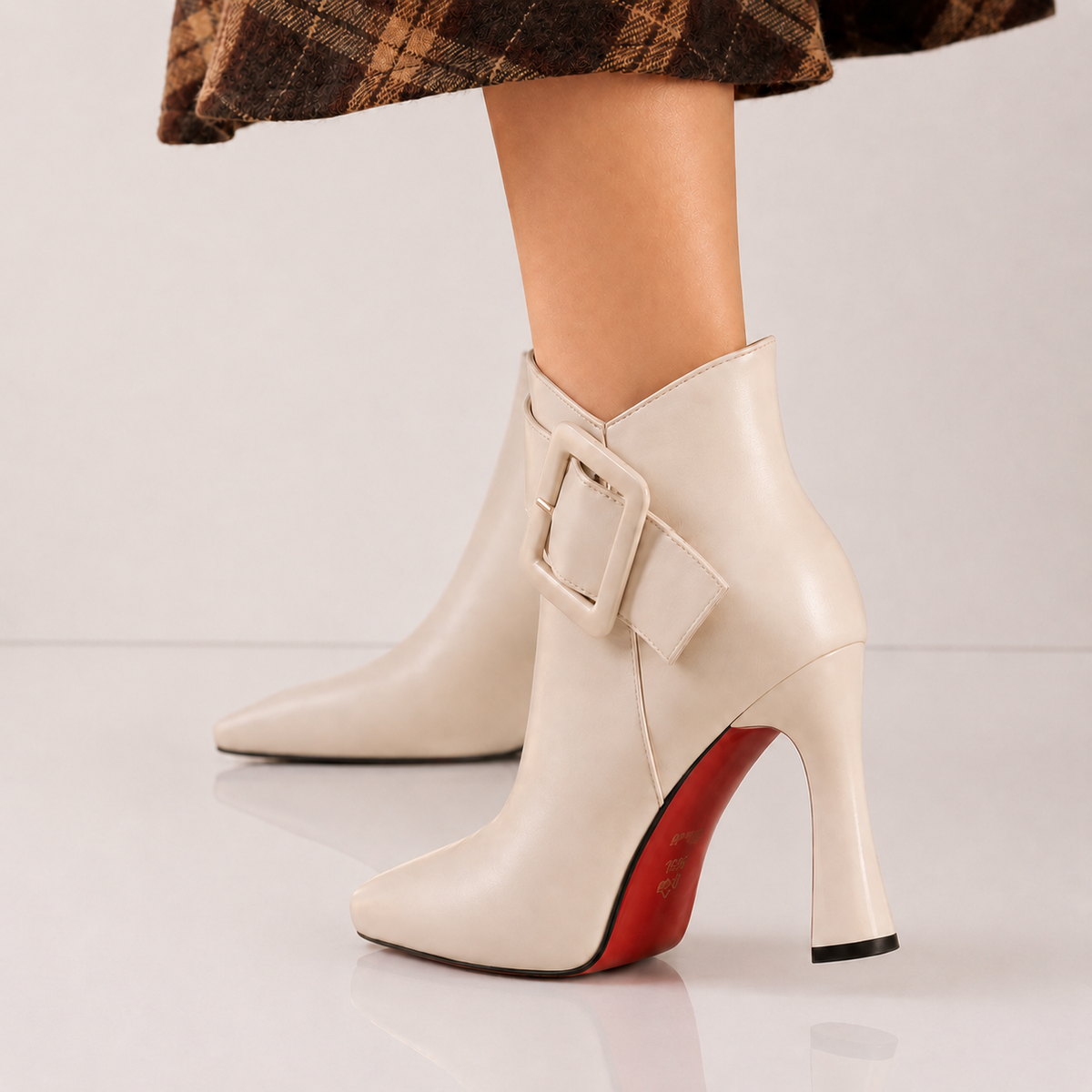 Ankle Boots with Buckle