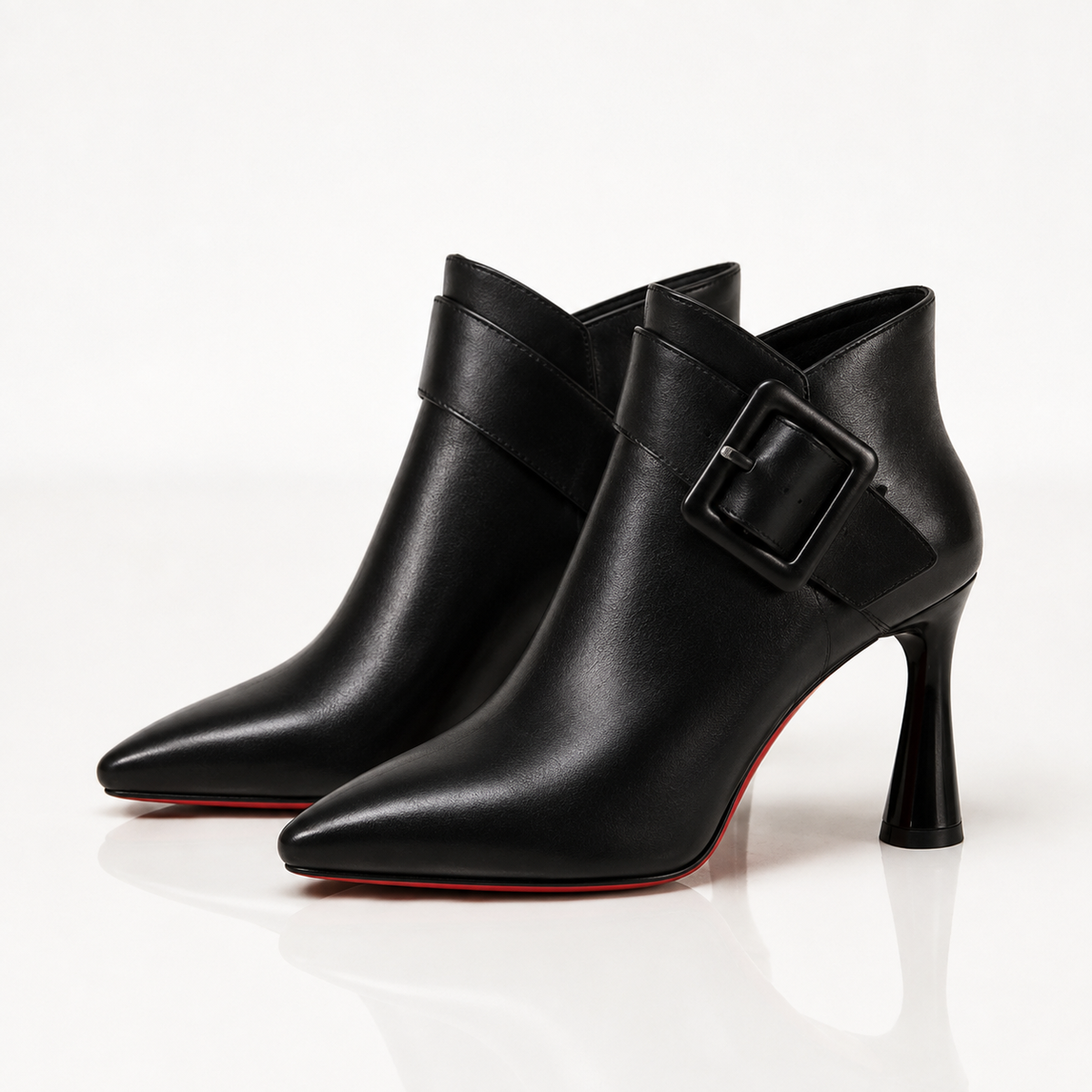 Ankle Boots with Buckle
