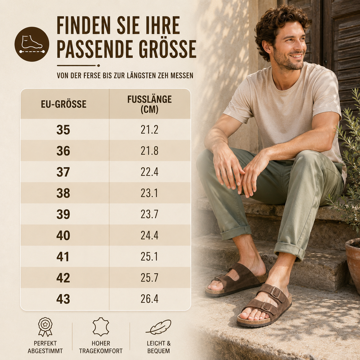 Celrien | Aurisol Two-Strap Slip-On Sandals