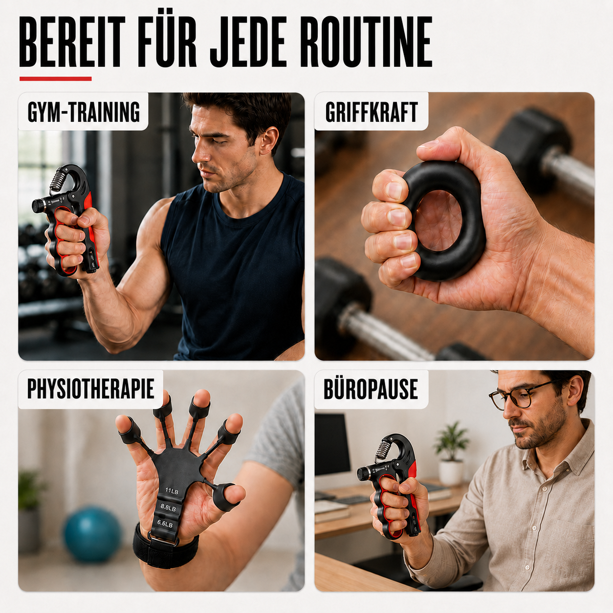 Celrien | Grippora Adjustable Metal Hand Trainer
