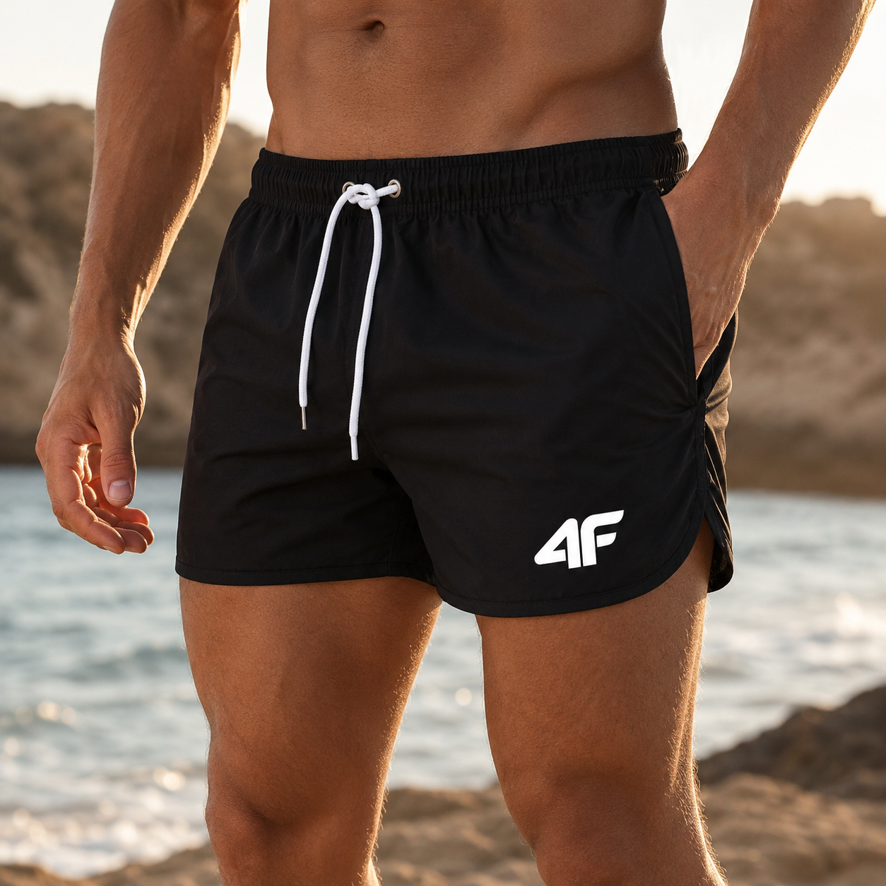 Celrien | TideSprint Men's Swim Shorts Short Cut