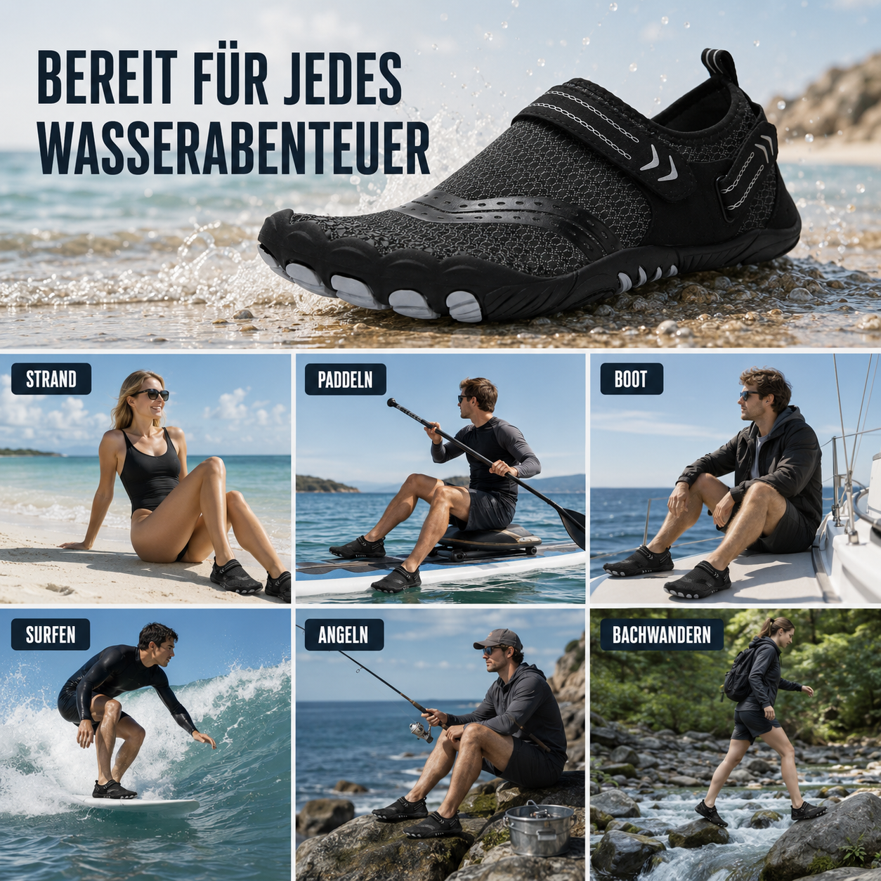 Celrien | Trekvar Breathable Mesh Outdoor Water Shoes