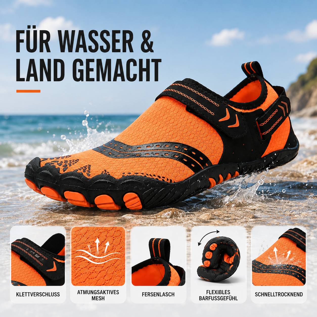 Celrien | Trekvar Breathable Mesh Outdoor Water Shoes