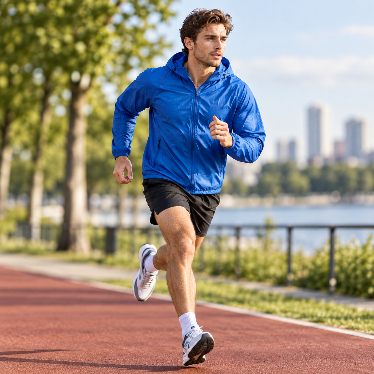 Celrien | AeroShield Lightweight Hooded Men's Windbreaker