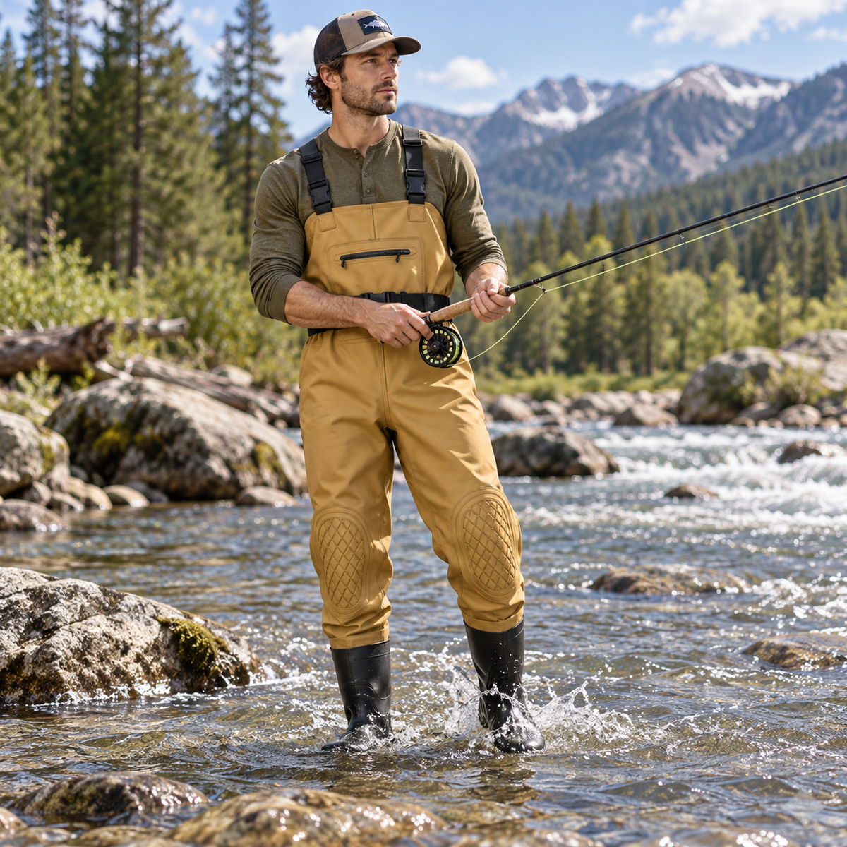 Celrien | Aquarid Breathable Fishing Chest Waders