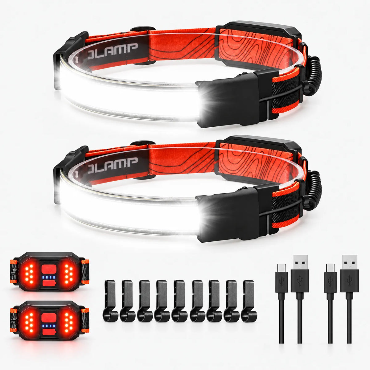 Celrien | AuraX Wide-Beam Rechargeable Headlamp