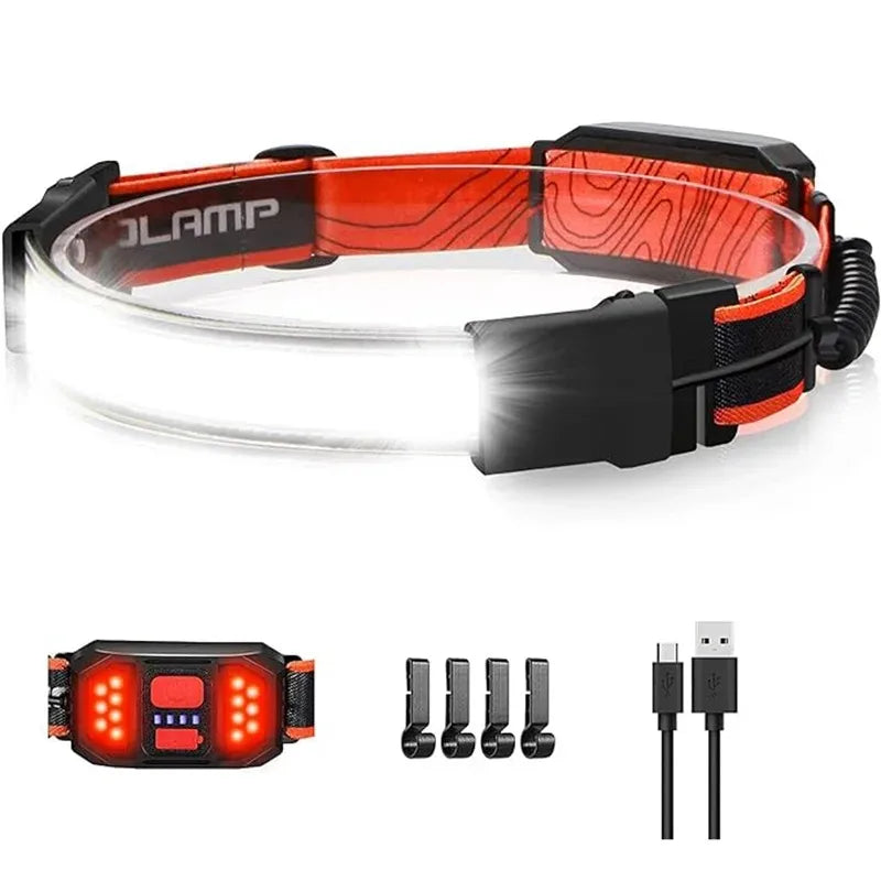 Celrien | AuraX Wide-Beam Rechargeable Headlamp