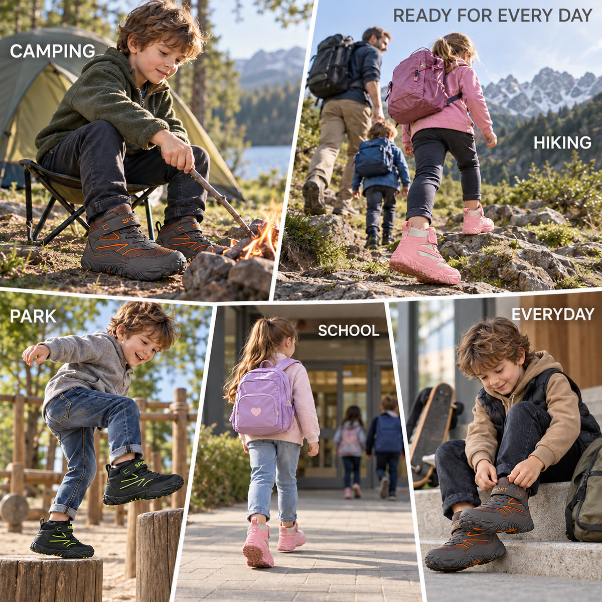 Celrien | Barefoot Style Kids Boots