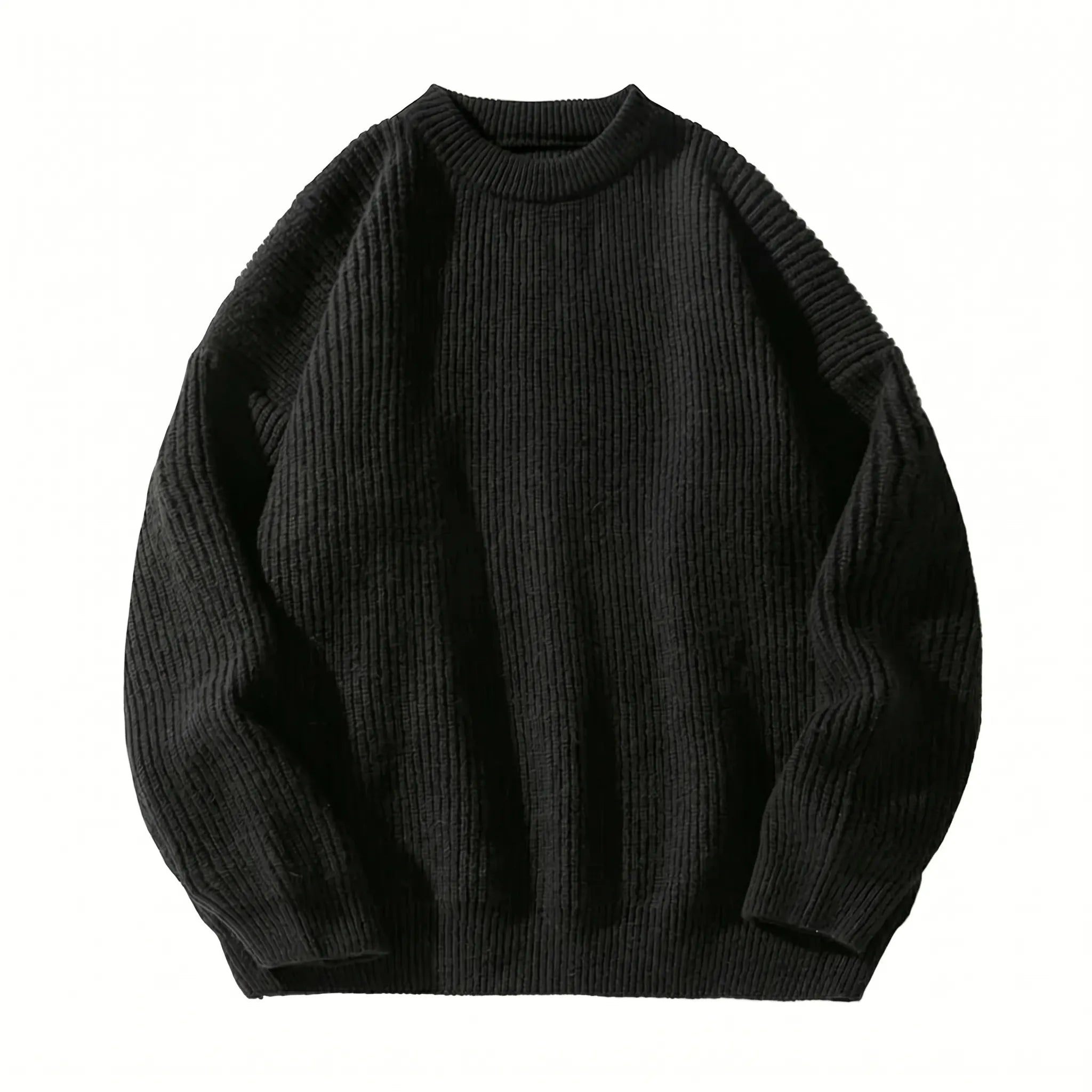 Celrien | Casual Ribbed Knit Sweater
